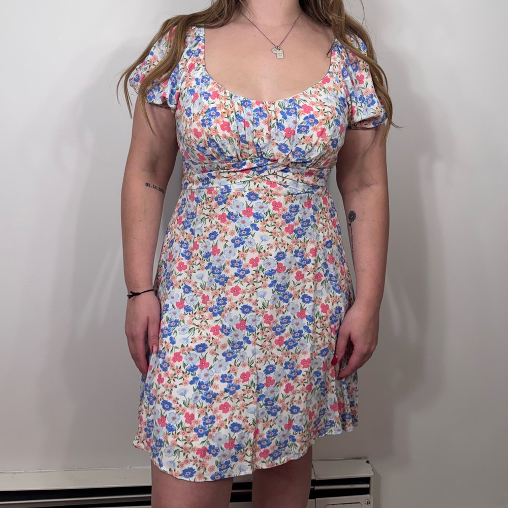 Altar'd State Floral Mini Dress